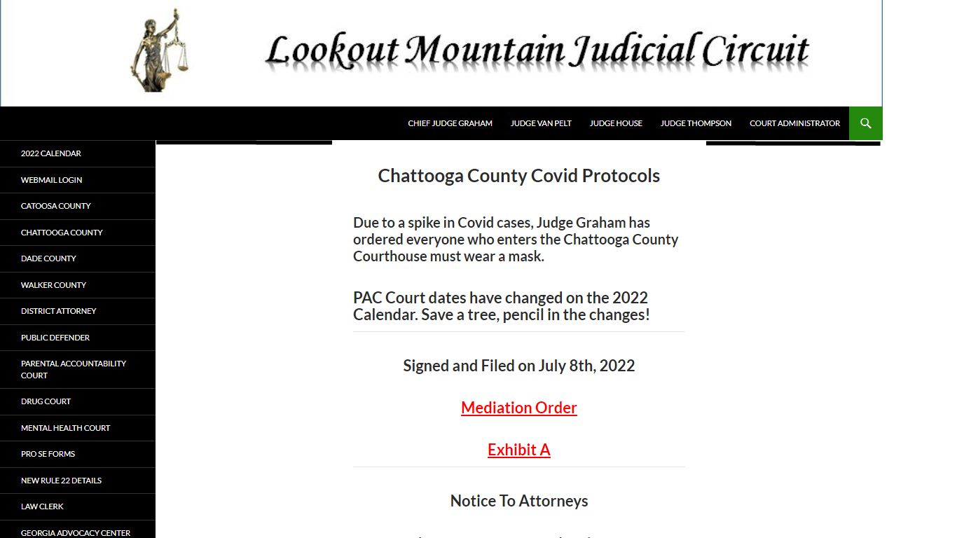 Jail 24 Hour Report CHATTOOGA COUNTY S.O. - LMJC